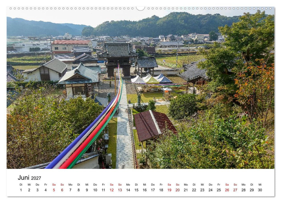 Shikoku Henro - Wege durch Japans Seele (CALVENDO Wandkalender 2027)