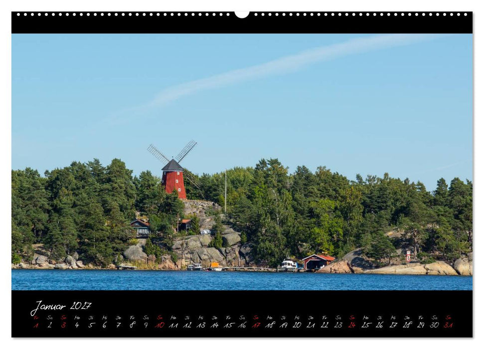 Stockholm und seine Schären (CALVENDO Premium Wandkalender 2027)