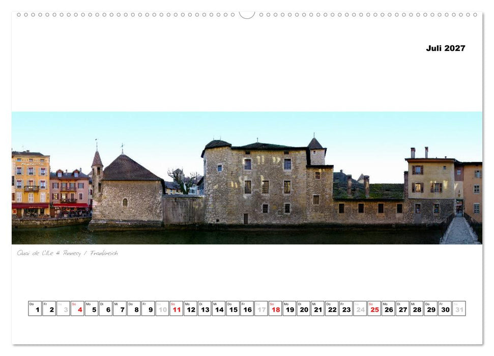 Europa Panorama 2027 (CALVENDO Premium Wandkalender 2027)