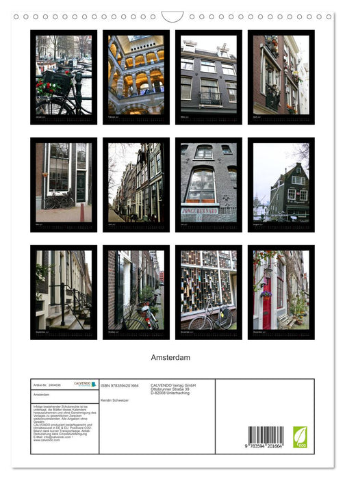 Amsterdam (CALVENDO Wandkalender 2027)
