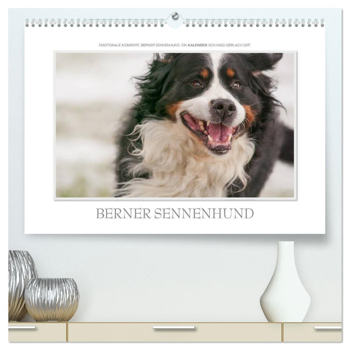 Emotionale Momente: Berner Sennenhund. (CALVENDO Premium Wandkalender 2027)