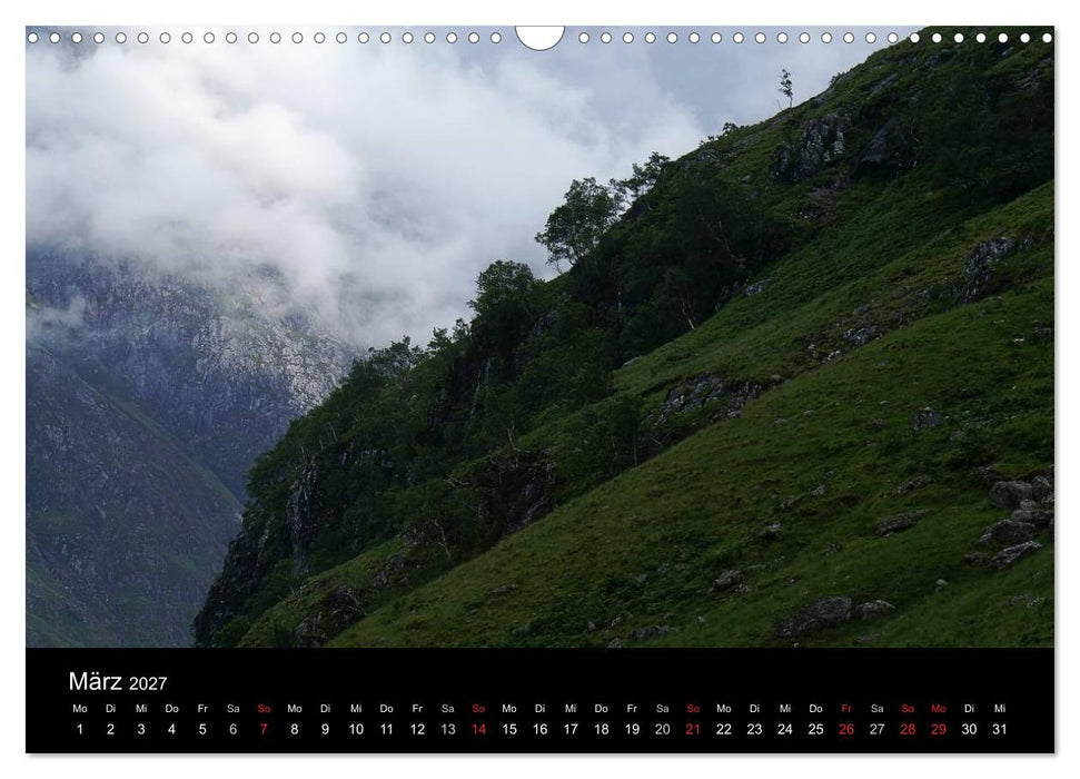 Schottland 2027 (CALVENDO Wandkalender 2027)