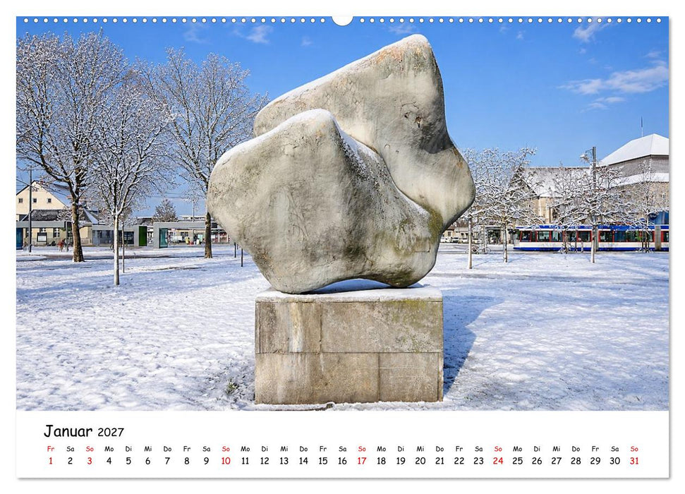 Wissenschaftsstadt Darmstadt (CALVENDO Wandkalender 2027)
