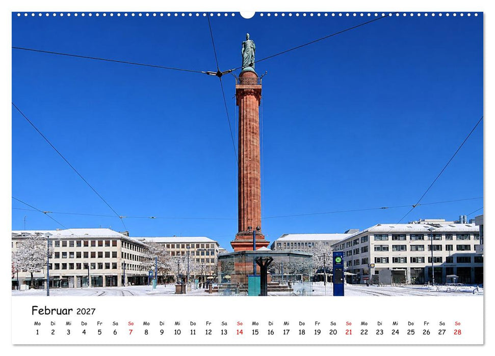 Wissenschaftsstadt Darmstadt (CALVENDO Wandkalender 2027)