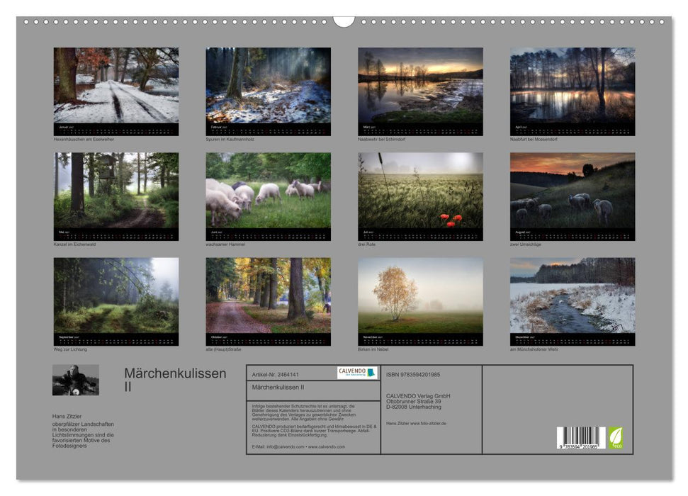 Märchenkulissen II (CALVENDO Wandkalender 2027)