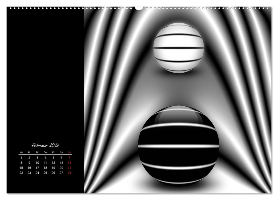 Optische Kunst im Quadrat (CALVENDO Wandkalender 2027)