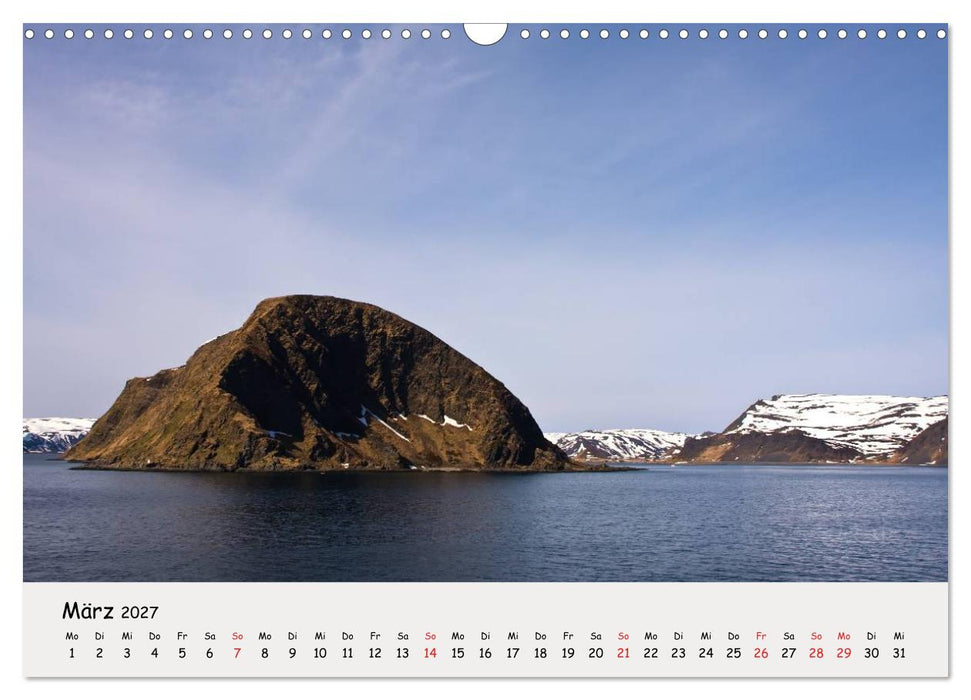 Auf dem Weg zum Nordkap (CALVENDO Wandkalender 2027)