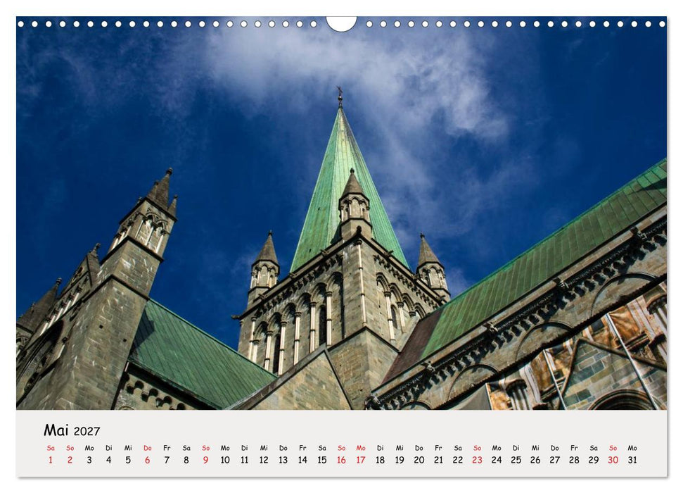 Auf dem Weg zum Nordkap (CALVENDO Wandkalender 2027)