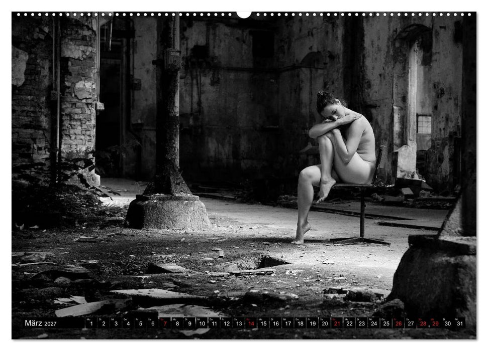 Aktfotografie in alten Mauern (CALVENDO Wandkalender 2027)