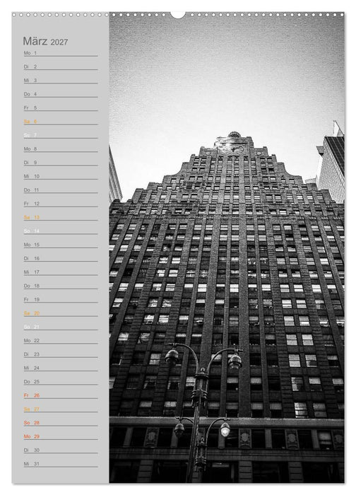 New York Vertical (CALVENDO Premium Wandkalender 2027)