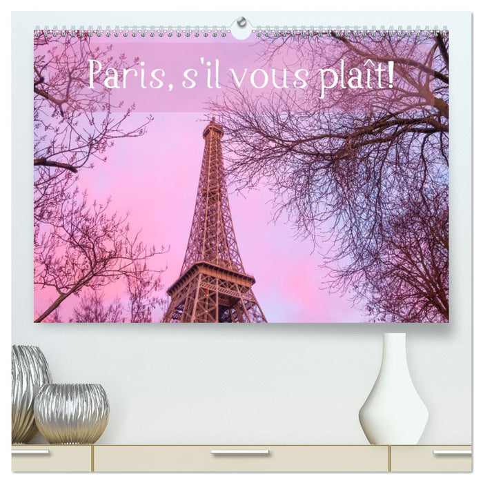 Paris, s'il vous plaît! (CALVENDO Premium Wandkalender 2027)