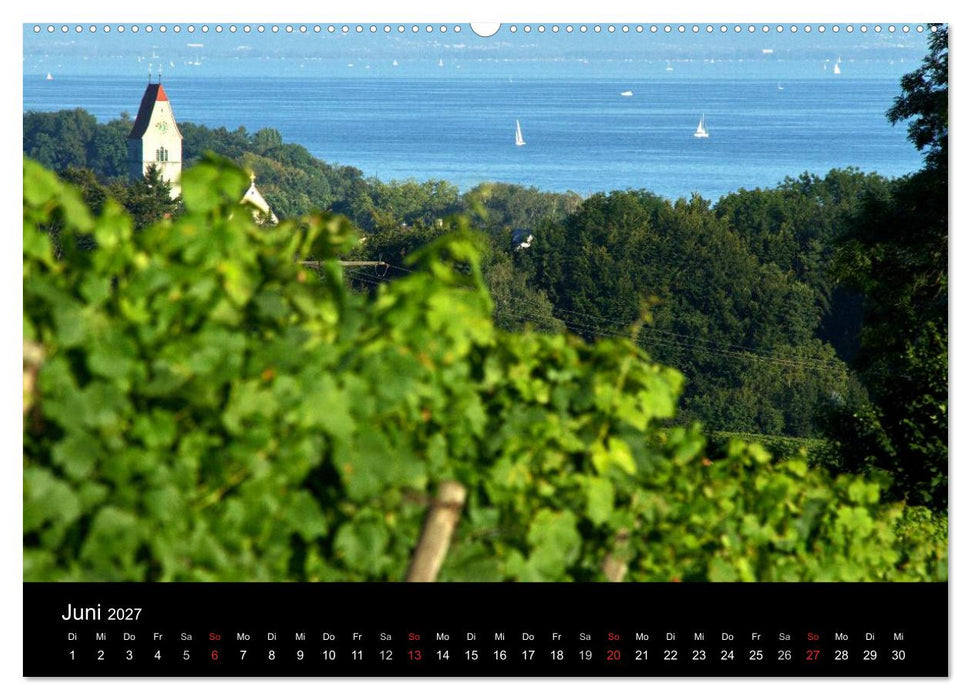 Ein Jahr am BODENSEE (CALVENDO Wandkalender 2027)