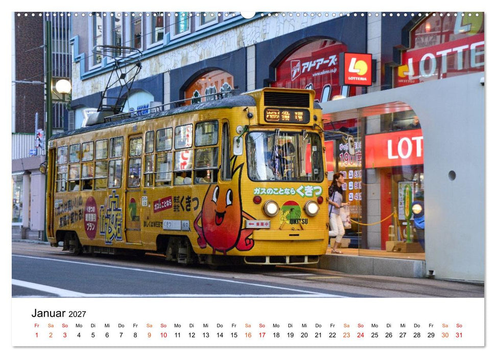 Modern Trams - die Faszination der Straßenbahn (CALVENDO Wandkalender 2027)