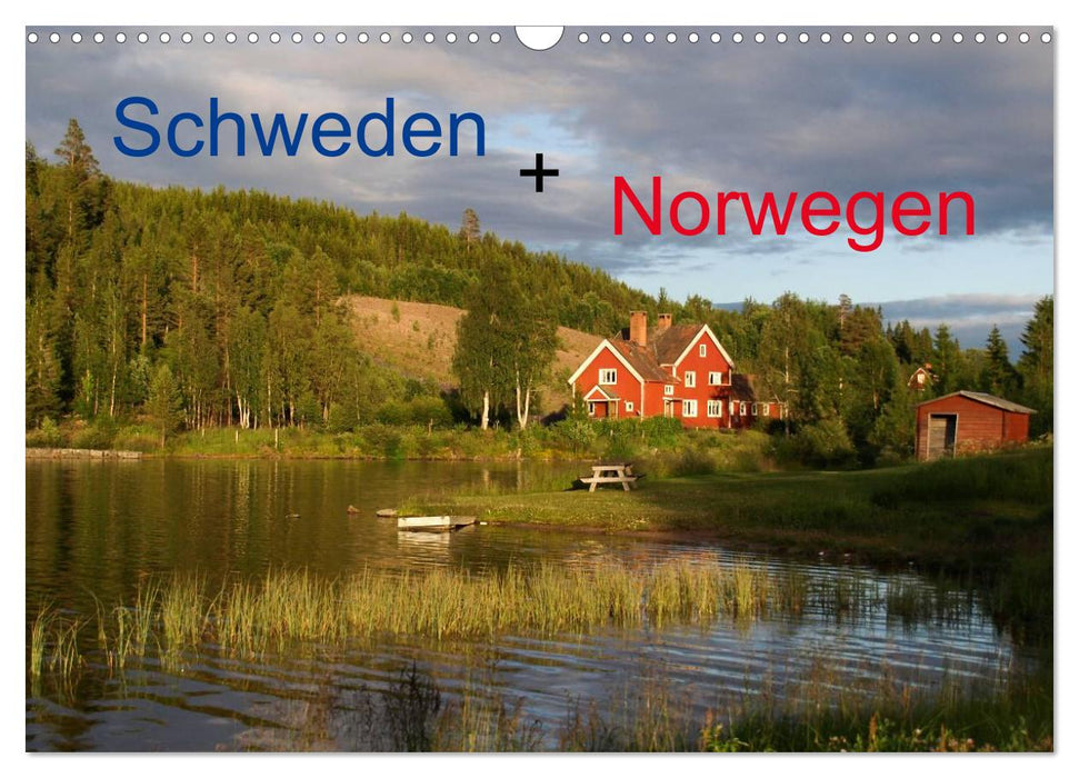 Schweden + Norwegen (CALVENDO Wandkalender 2027)