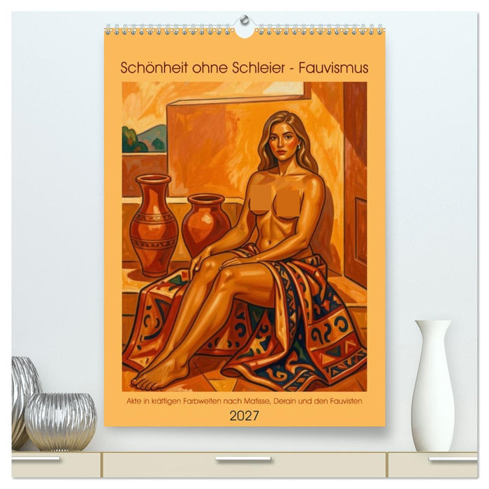 Schönheit ohne Schleier - Fauvismus (CALVENDO Premium Wandkalender 2027)
