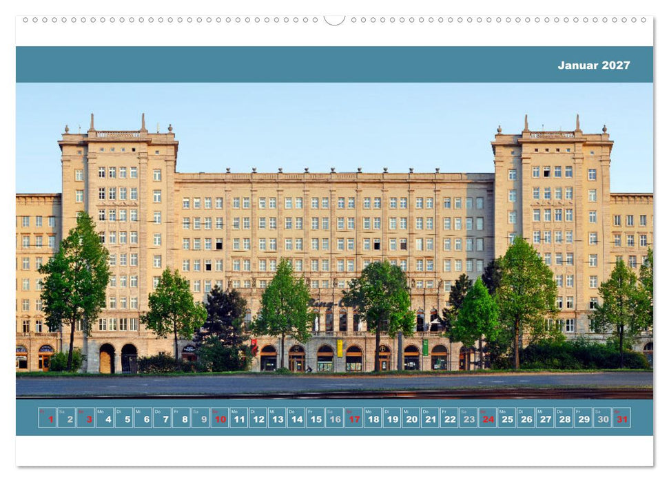 Leipzig Fassade 2027 (CALVENDO Wandkalender 2027)