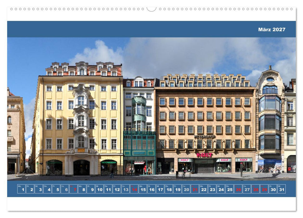 Leipzig Fassade 2027 (CALVENDO Wandkalender 2027)