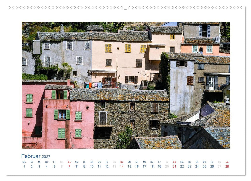 Korsika 2027 (CALVENDO Wandkalender 2027)