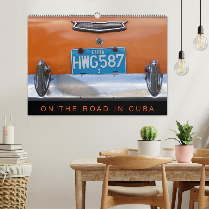 On the road in Cuba (CALVENDO Wandkalender 2027)