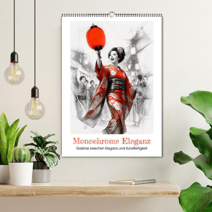 Monochrome Eleganz (CALVENDO Wandkalender 2027)