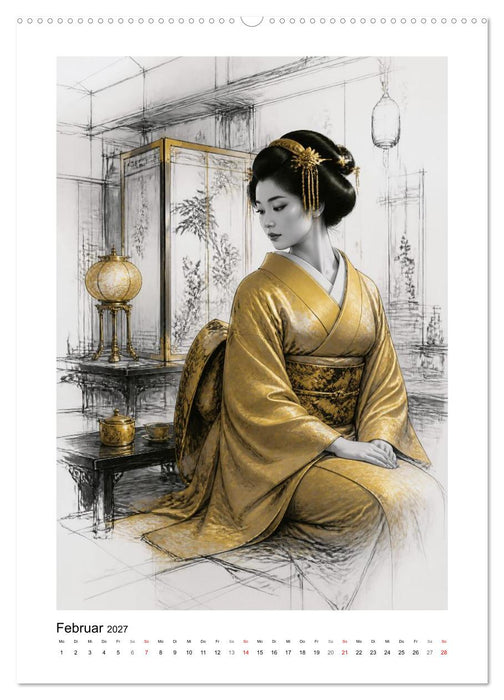 Monochrome Eleganz (CALVENDO Wandkalender 2027)