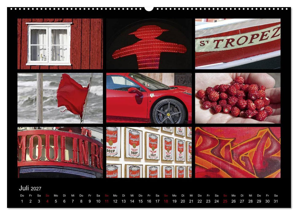 Colours (CALVENDO Premium Wandkalender 2027)