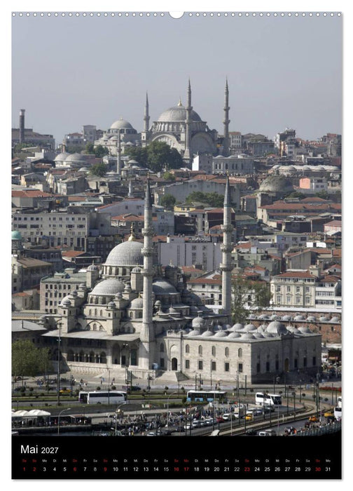 Istanbul, die Perle am Bosporus (CALVENDO Wandkalender 2027)