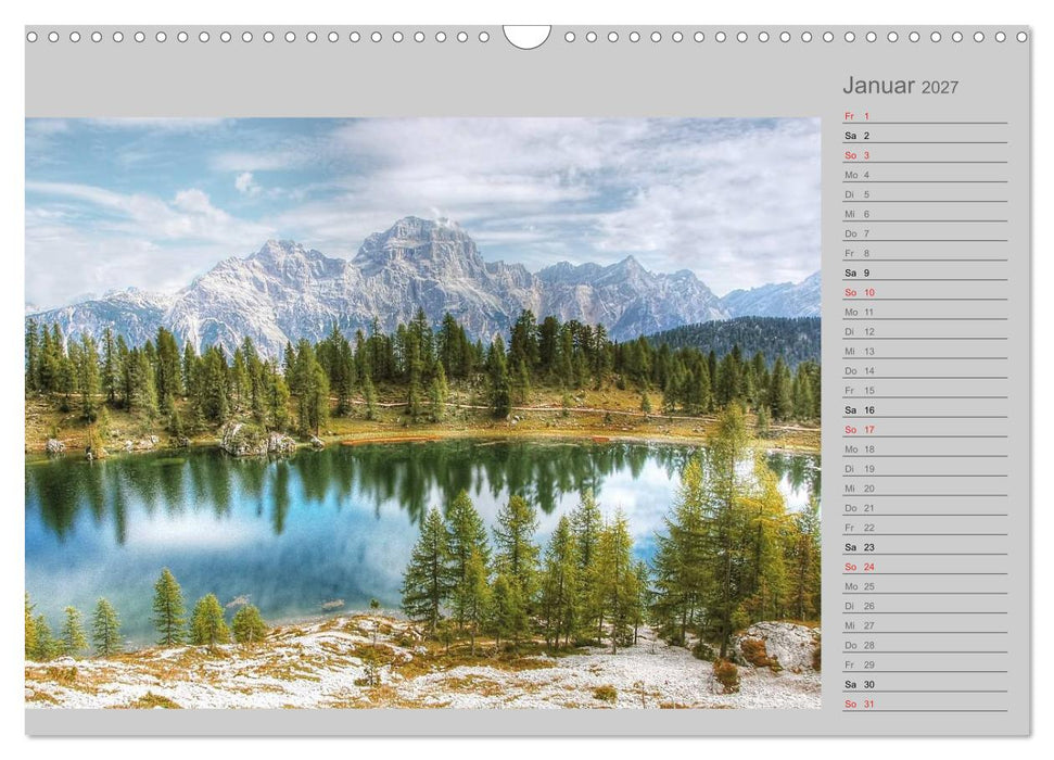 Ufer der Träume (CALVENDO Wandkalender 2027)