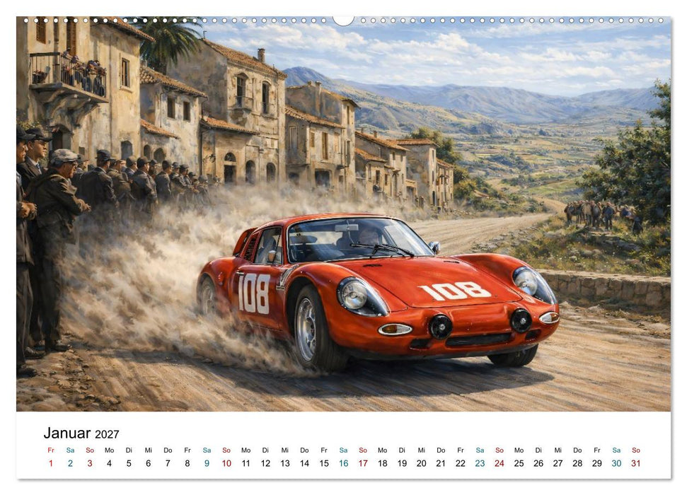 Rivalität auf Rädern (CALVENDO Premium Wandkalender 2027)