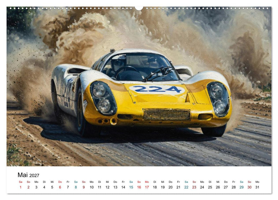 Rivalität auf Rädern (CALVENDO Premium Wandkalender 2027)