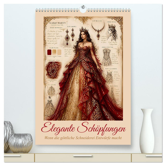 Elegante Schöpfungen (CALVENDO Premium Wandkalender 2027)