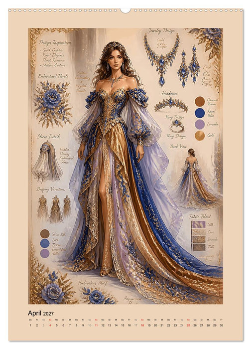 Elegante Schöpfungen (CALVENDO Premium Wandkalender 2027)