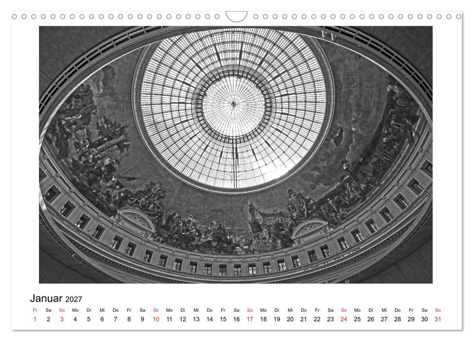 Paris vive la métropole (CALVENDO Wandkalender 2027)