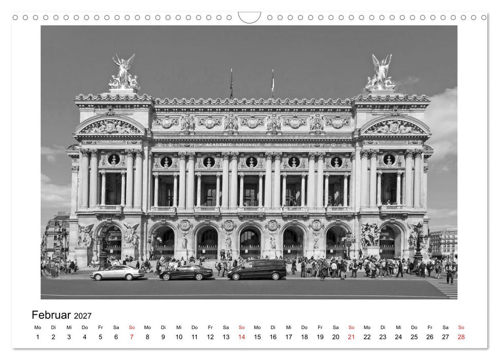 Paris vive la métropole (CALVENDO Wandkalender 2027)