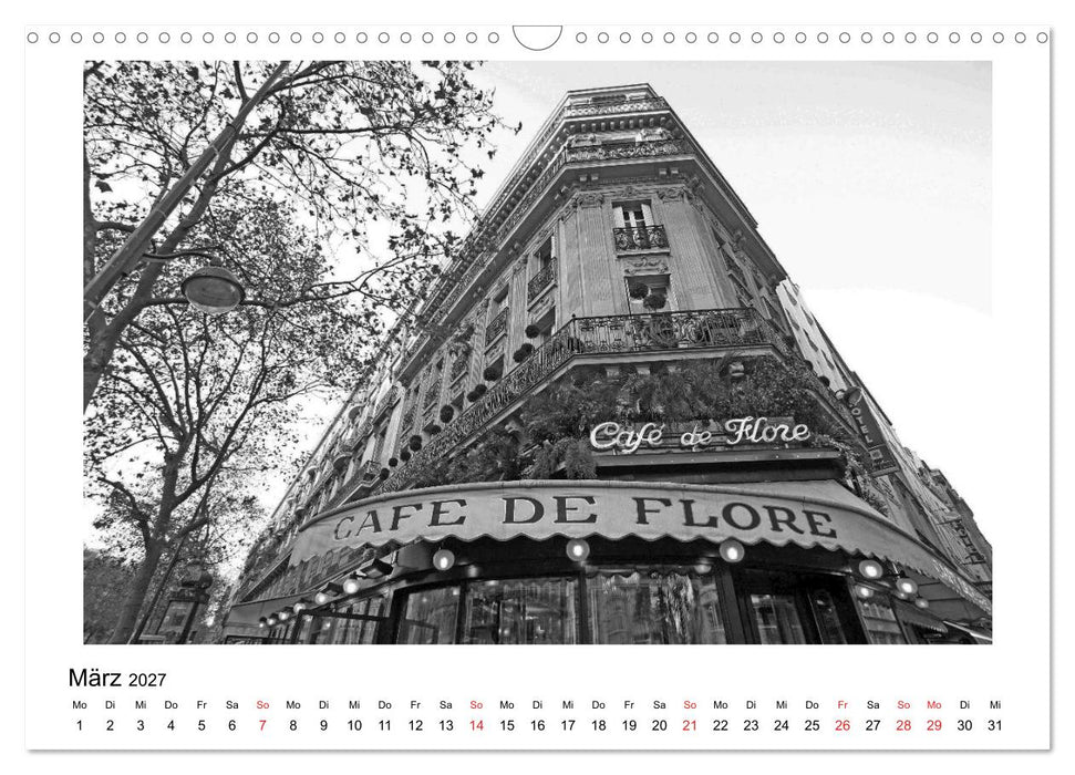 Paris vive la métropole (CALVENDO Wandkalender 2027)