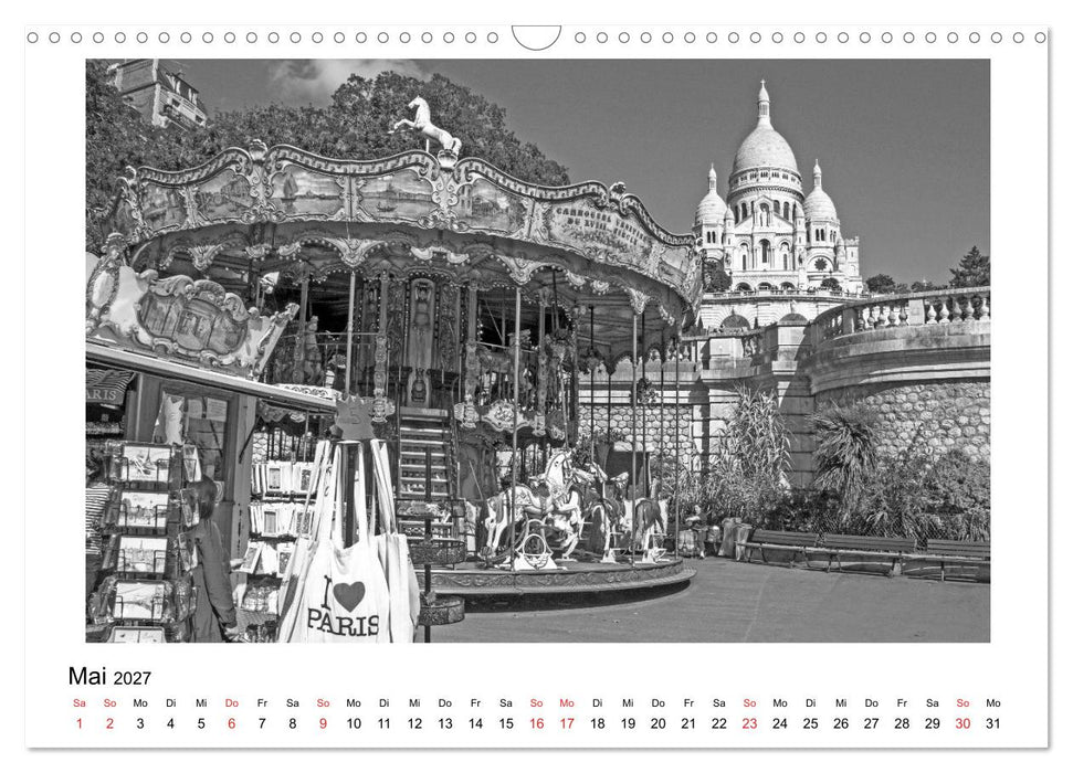 Paris vive la métropole (CALVENDO Wandkalender 2027)