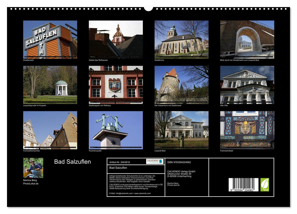 Bad Salzuflen (CALVENDO Premium Wandkalender 2027)