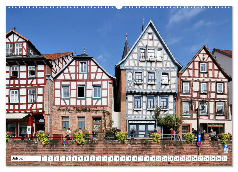 Barbarossastadt Gelnhausen vom Frankfurter Taxifahrer Petrus Bodenstaff (CALVENDO Premium Wandkalender 2027)
