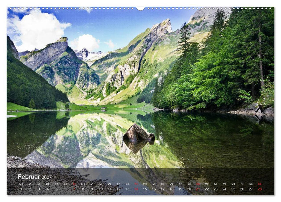 Traumhafte Bergwelten (CALVENDO Premium Wandkalender 2027)