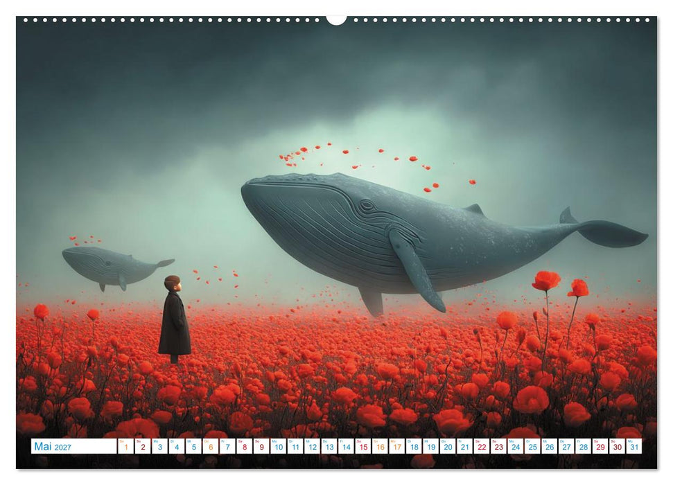 Die langsamen Giganten der Träume (CALVENDO Premium Wandkalender 2027)