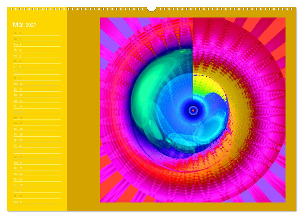 Energie-Spiralen 2027 (CALVENDO Wandkalender 2027)