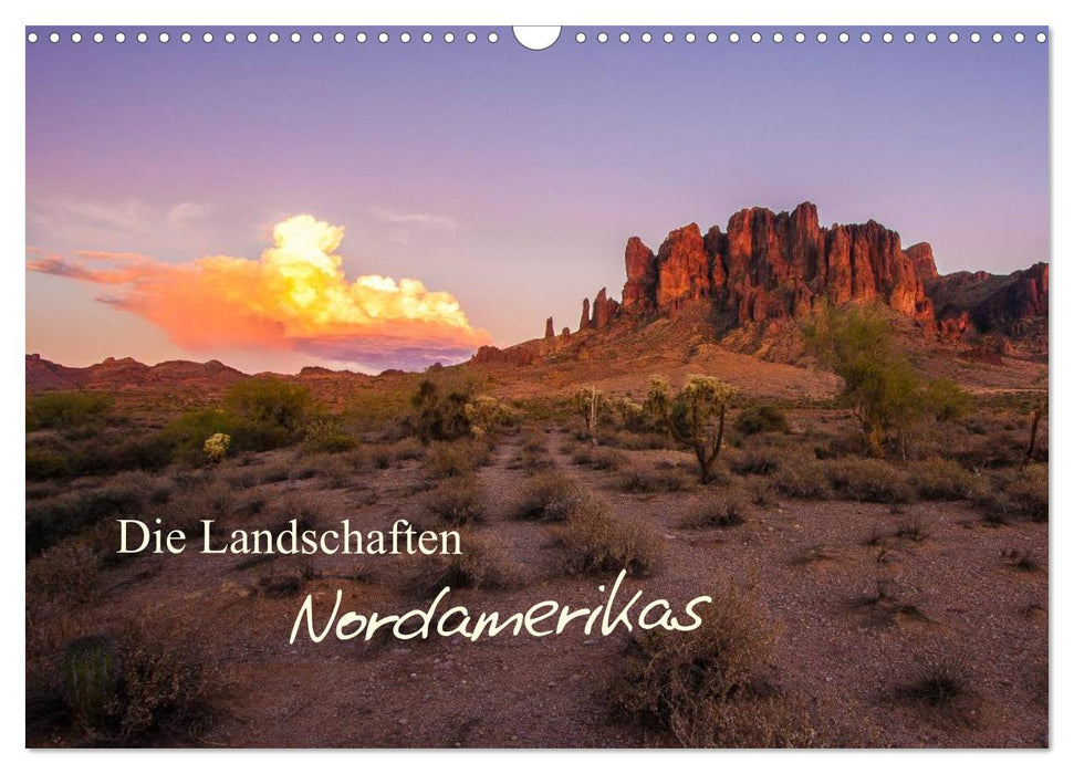 Die Landschaften Nordamerikas (CALVENDO Wandkalender 2027)