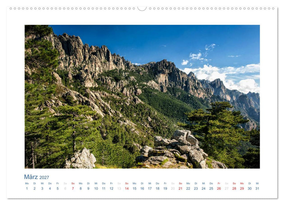 Korsika 2027 (CALVENDO Premium Wandkalender 2027)