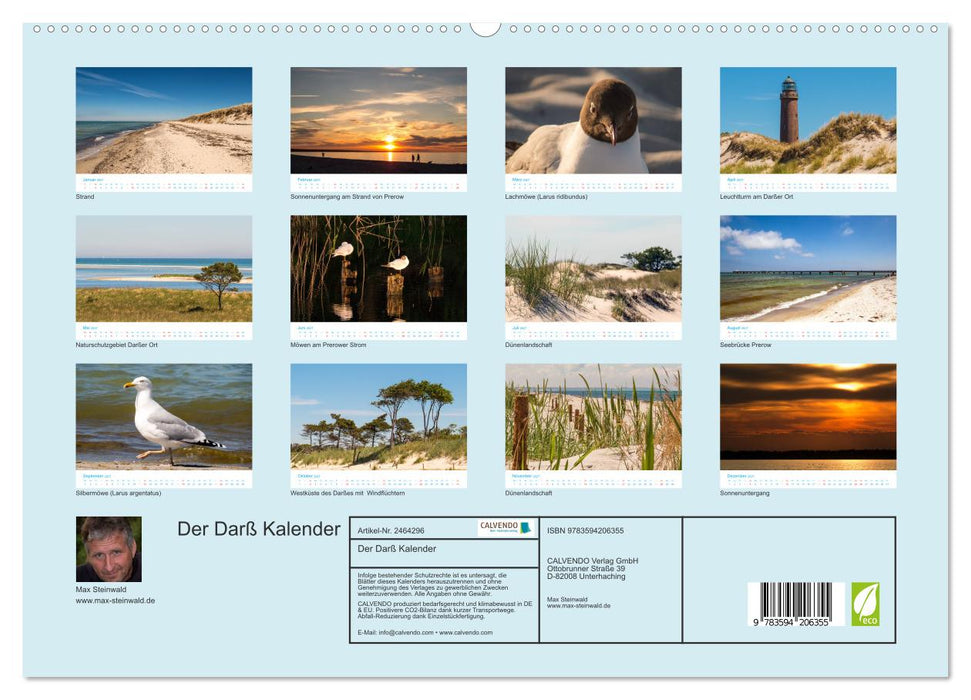 Der Darß Kalender (CALVENDO Premium Wandkalender 2027)