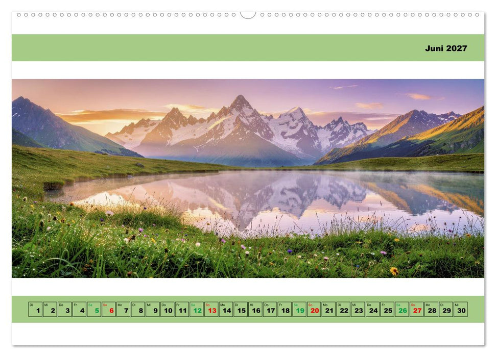 Naturaufnahmen - Panorama (CALVENDO Wandkalender 2027)