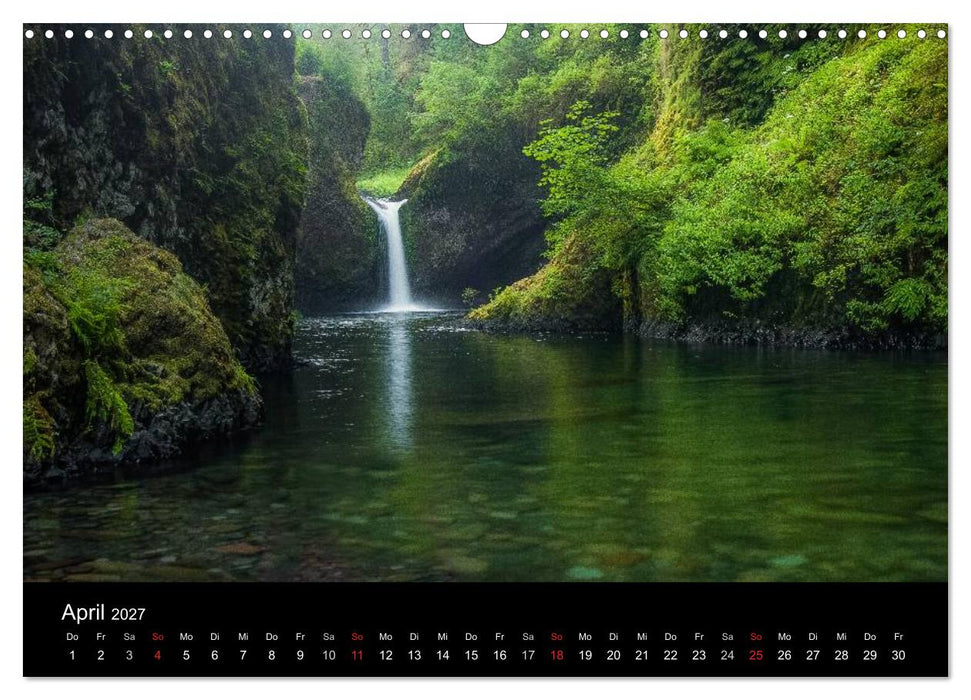 Das "grüne" Nordamerika - Kanada und USA (CALVENDO Wandkalender 2027)