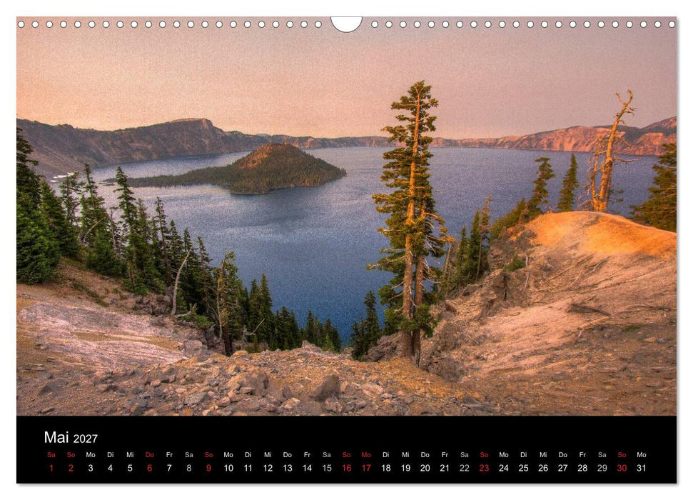 Das "grüne" Nordamerika - Kanada und USA (CALVENDO Wandkalender 2027)