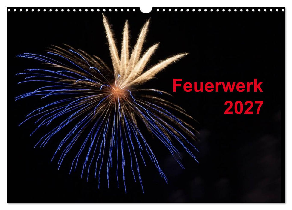 Feuerwerk (CALVENDO Wandkalender 2027)