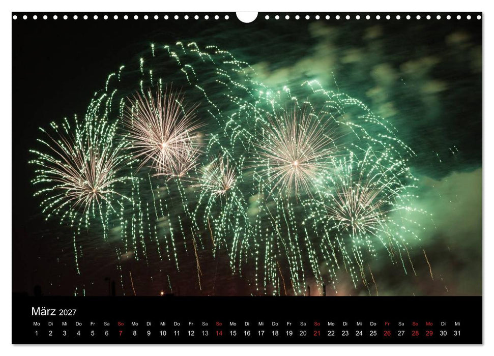 Feuerwerk (CALVENDO Wandkalender 2027)