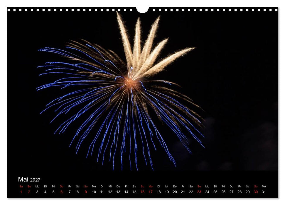 Feuerwerk (CALVENDO Wandkalender 2027)